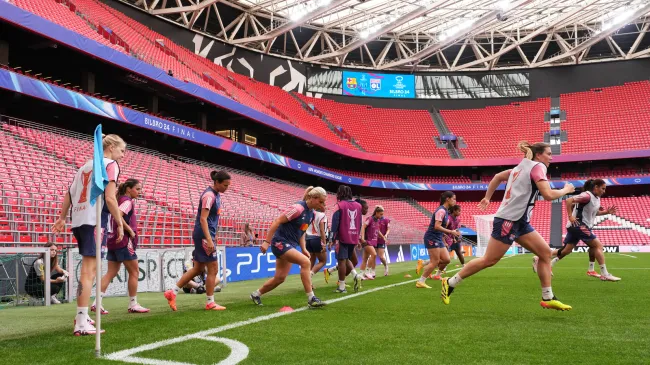 Olympique Lyonnais Training Session And Press Conference - UEFA Women's Champions League Final 2024-3.jpg