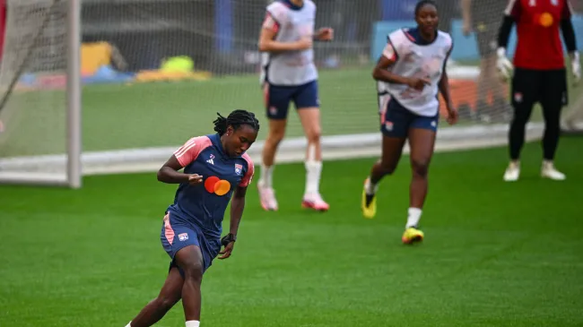 Olympique Lyonnais Training Session and Press Conference - UEFA Women's Champions League Final 2024-4.jpg